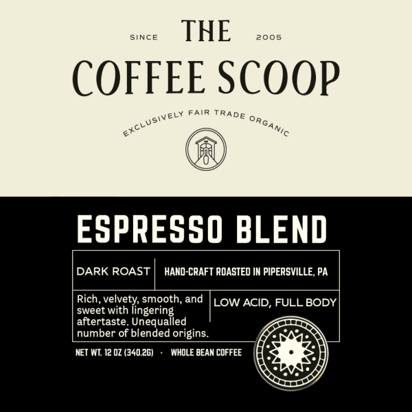 ESPRESSO BLEND FAIR TRADE ORGANIC COFFEE
