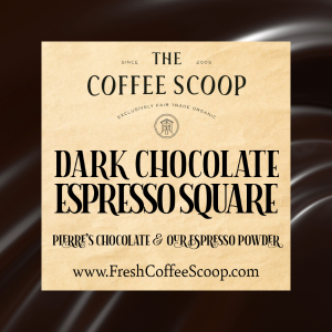 Dark Chocolate Espresso Square
