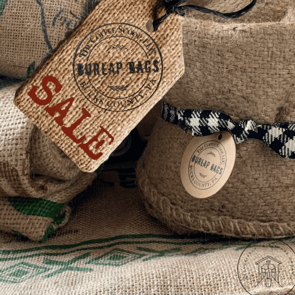 BURLAP BAG SALE