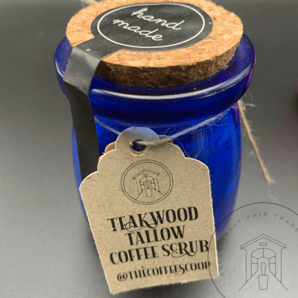 Teakwood Tallow Coffee Scrub - Image 3