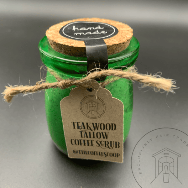 Teakwood Tallow Coffee Scrub - Image 4